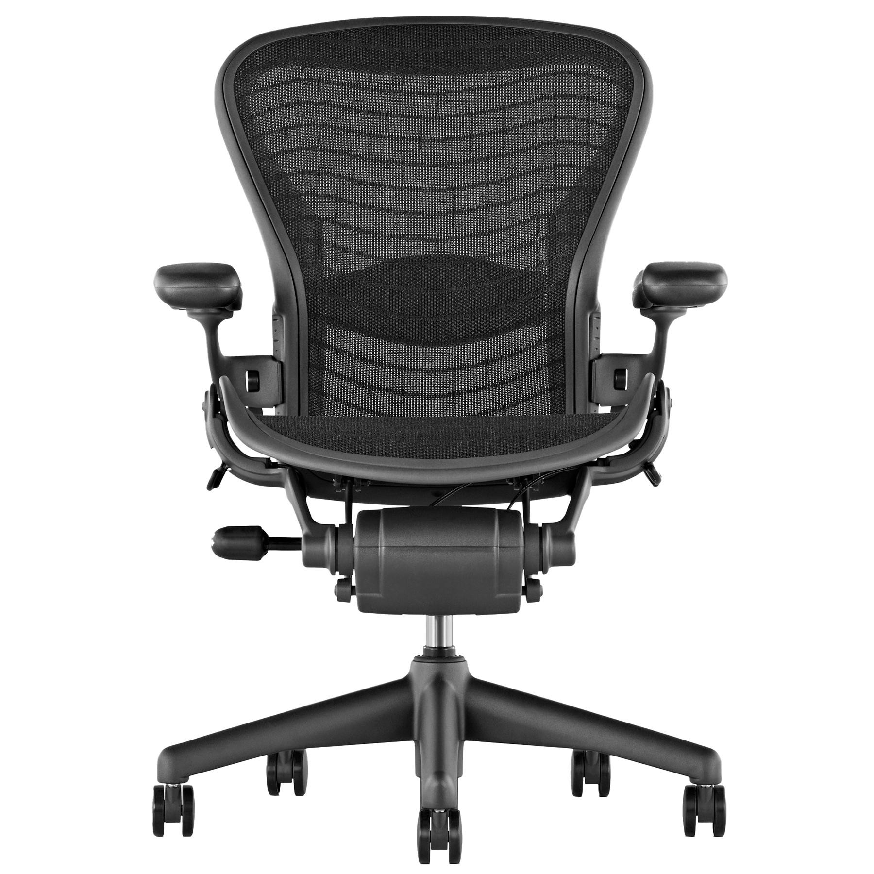 Pardon Langskomen pasta Herman Miller (Refurbished) REFURBISHED Aeron Chair (classic) bureaustoel  graphite frame | Flinders