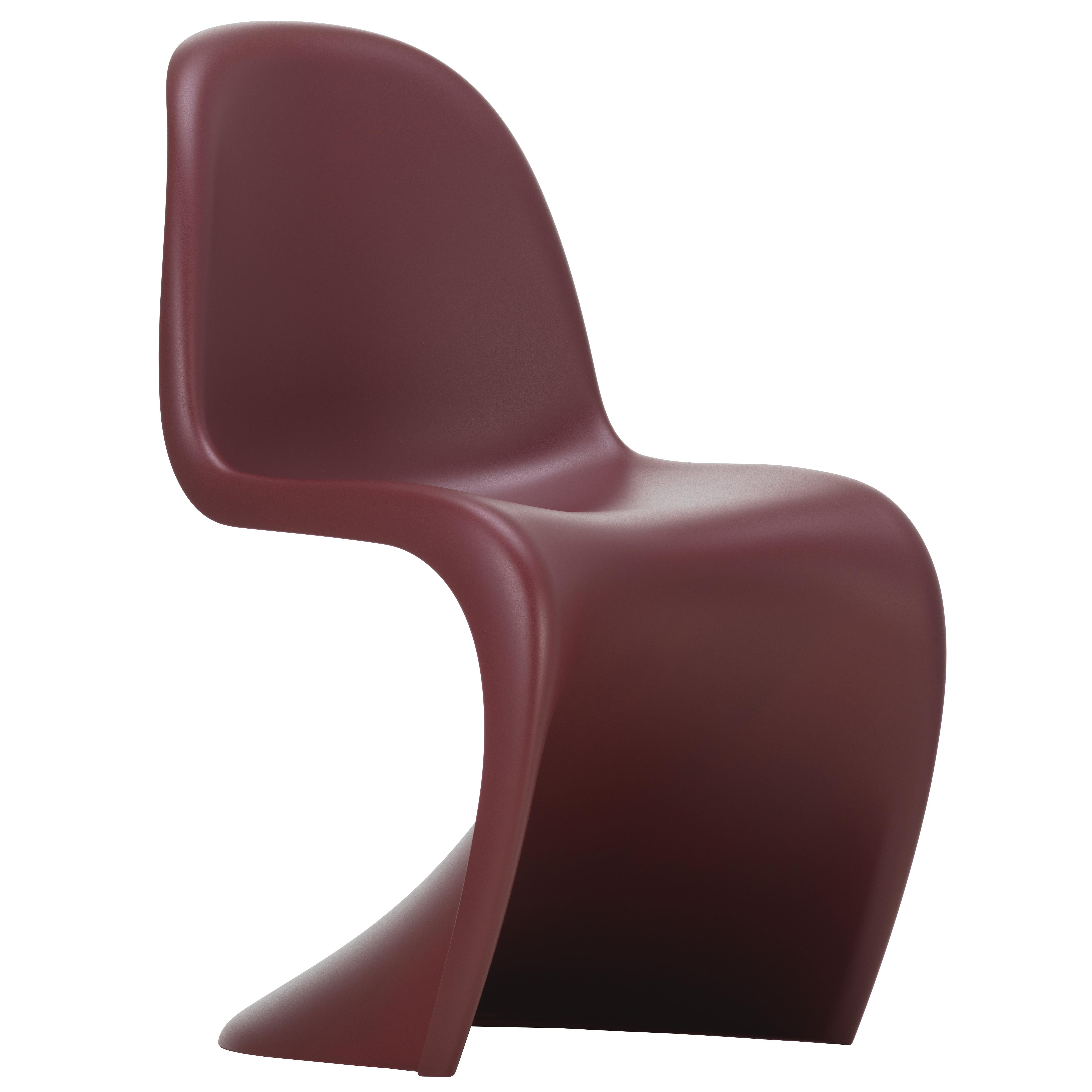 smaak Pakket Kantine Vitra Panton chair stoel (nieuwe zithoogte) diepzwart | Flinders