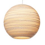 4124 Scraplights Moon 14 hanglamp Ø36 blond