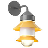 5155 Santorini A Fixed Stem wandlamp mosterd
