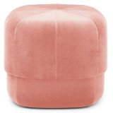 170 Circus Velour poef small blush