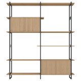 9668 Modular Cabinet MC-6L kast 200x227 zwart