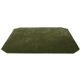 169 The Moor Rug vloerkleed 240x240 green pine