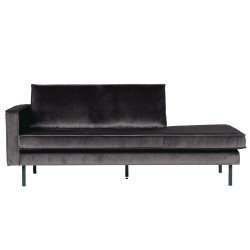 5719 Rodeo Velvet Daybed bank links antraciet
