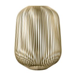 29125 Lito windlicht metallic large champagne