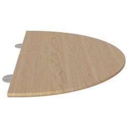 27968 Track Extension blad 2x wit geolied eiken, grijs staal