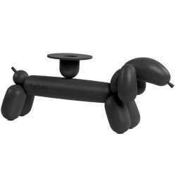 2860 Can-Dog kandelaar teckel antraciet