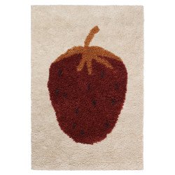 2193 Fruiticana Tufted vloerkleed 180x120 Strawberry