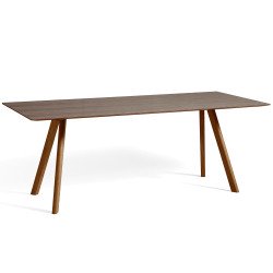 1862 Copenhague CPH30 tafel 200x90, gelakt walnoot