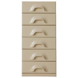 5604 Chest of 6 ladekast Cream