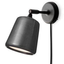 5778 Material wandlamp zwart marmer