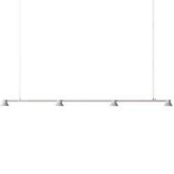 170 Hat Linear hanglamp large warm grijs