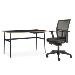 Flinders Carter Mesh bureaustoel & Journal bureau Thuiswerkplek