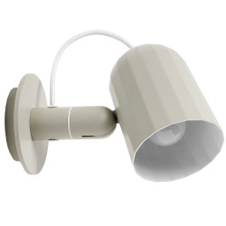 Hay Noc wandlamp LED wit