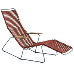 Houe Click Sunrocker ligstoel paprika