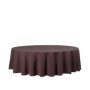 Wilhelmina tafelkleed Ø200 decadent choko