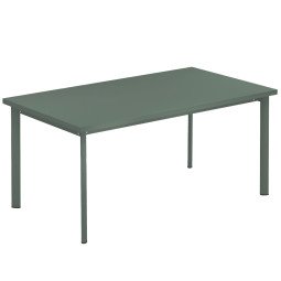 2831 Star tuintafel rechthoek dark green 160x90