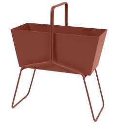 7981 Basket plantenbak high Red Ochre