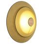 Cymbal wandlamp LED large Oro