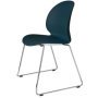NO2 Recycle, NO2-20 stoel verchroomd staal donkerblauw