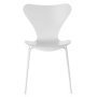 Vlinderstoel Series 7 stoel Monochrome gelakt White