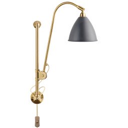 2826 Bestlite BL5 wandlamp messing/grijs