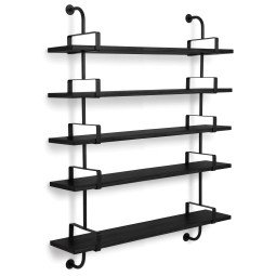 Demon 5 wandkast 155 cm zwart