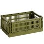 Colour Crate krat RE opberger s olive