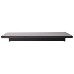 Lounge Plateau salontafel 120x50 zwart