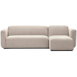 Neom 3-zits bank met chaise longue links/rechts Beige