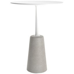 Rock table statafel wit 110