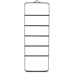 Towel Ladder handdoekrek zwart/donker essen