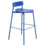 Fromme barkruk H75 blauw
