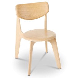 Slab Side chair stoel naturel