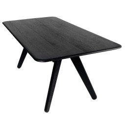 Slab tafel 200x96 zwart