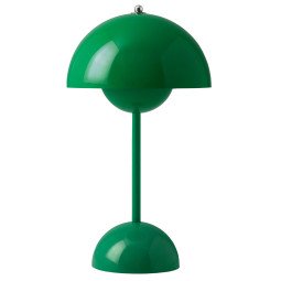 169 FlowerPot VP9 tafellamp LED oplaadbaar signal green
