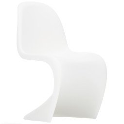 1860 Panton chair stoel (nieuwe zithoogte) Wit