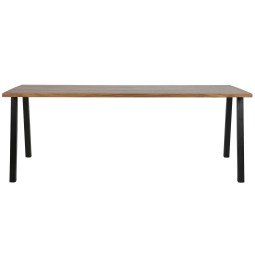 6064 James eettafel 200x90 noten