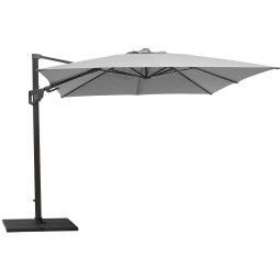 Cane-Line Hyde Luxe Tilt parasol 300x300 light grey