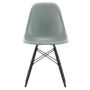 Eames DSW Fiberglass stoel esdoorn zwart, sea foam green