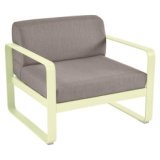 Bellevie fauteuil kussen grey taupe Frosted Lemon