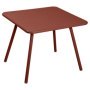 Luxembourg kinder tuintafel 57x57 red ochre
