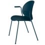 NO2 Recycle,NO2-11 stoel monochrome donkerblauw
