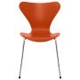Vlinderstoel stoel chroom, coloured ash paradise orange