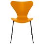 Vlinderstoel stoel zwart, coloured ash burnt yellow