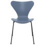 Vlinderstoel stoel zwart, coloured ash dusk blue