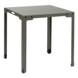 T-Table tafel donkergrijs 70x70