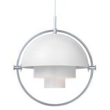 Multi-Lite hanglamp chroom/wit