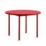 Two-Colour tafel 120 rood, rood onderstel