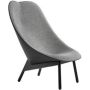 Uchiwa fauteuil zwart eiken hallingdal 166 sierra SI1001